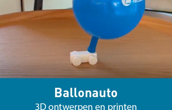 Lesbrief ballonauto