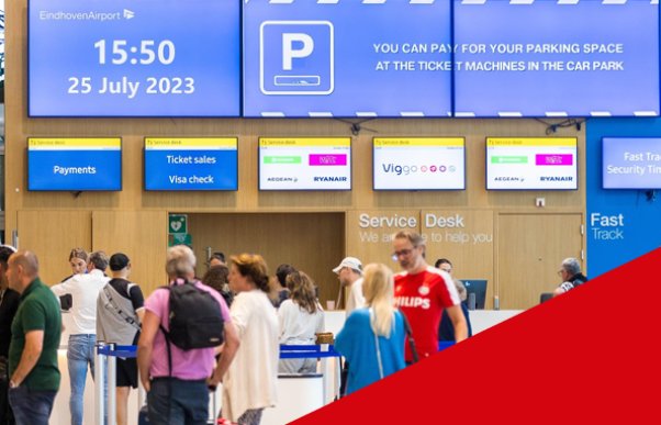 Lesbrief Eindhoven Airport - klanttevredenheid 