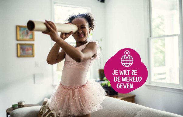Je wilt ze de wereld geven! 