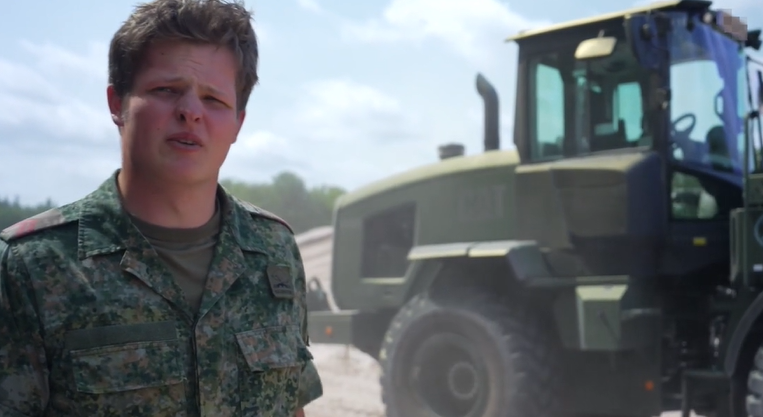 Wat doet een grond- weg- en waterbouwpeloton? 